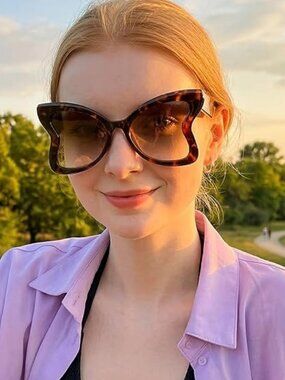 Oversized Butterfly Sunglasses